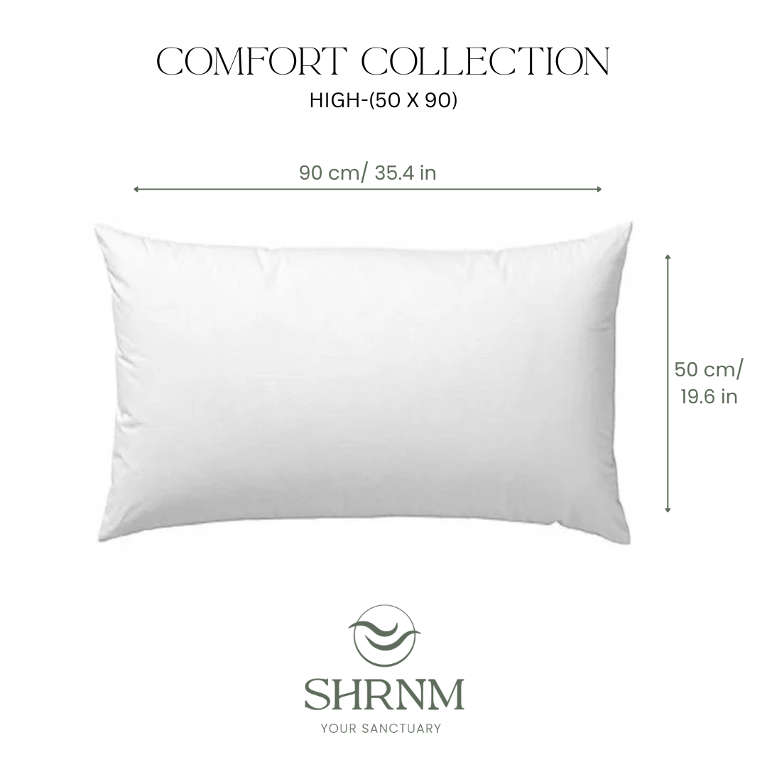 Comfort High-Firm Duck Feather Pillow 50 X 90 cm