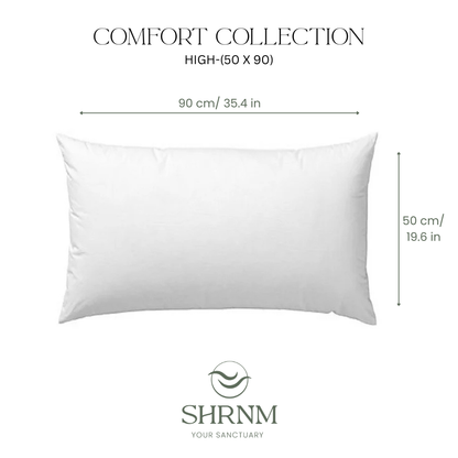 Comfort High-Firm Duck Feather Pillow 50 X 90 cm
