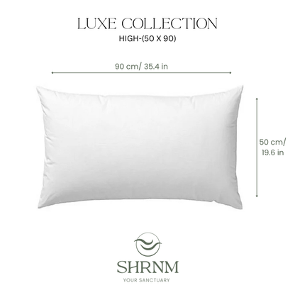 Luxe High-Firm Duck Down Pillow 50 x 90 cm