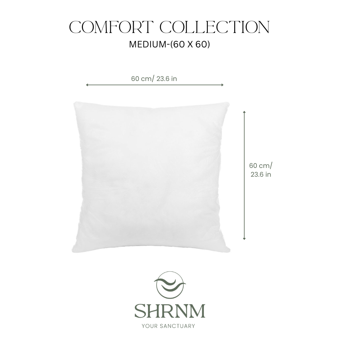 Comfort Medium-Firm Duck Feather Cushion 60 x 60cm