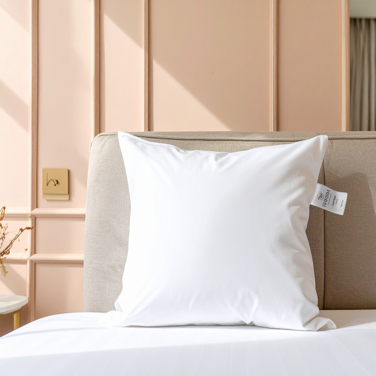 Comfort High-Firm Duck Feather Pillow 80 x 80 cm