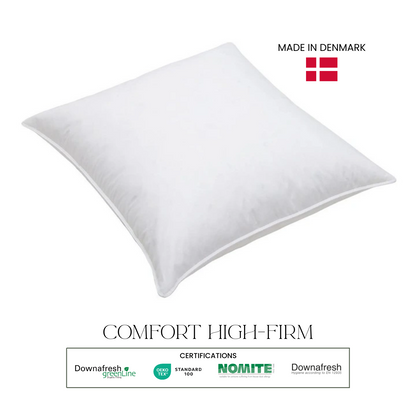 Comfort High-Firm Duck Feather Pillow 80 x 80 cm
