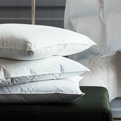 Plush High-Firm Goose Down Pillow 50 x 70 cm