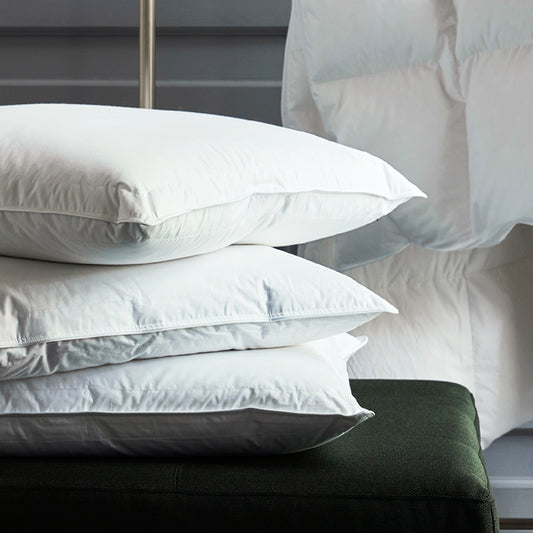 Plush High-Firm Goose Down Pillow 50 x 70 cm