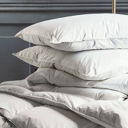 Plush High-Firm Goose Down Pillow 50 x 70 cm