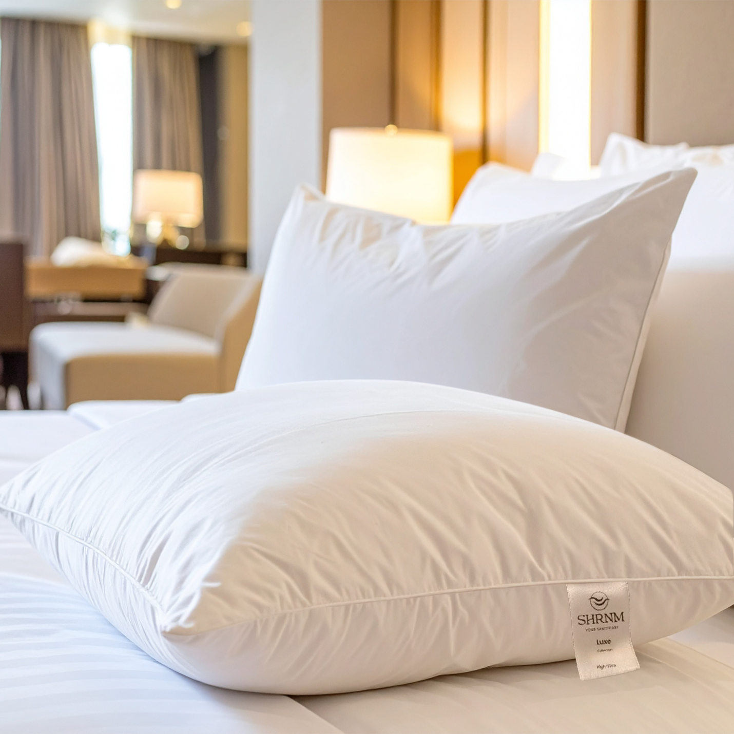 Luxe Medium-Firm Duck Down Pillow 50 x 70 cm