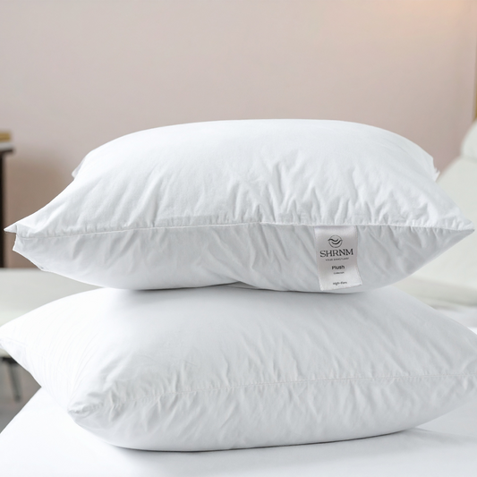 Plush High-Firm Goose Down Pillow 50 x 70 cm