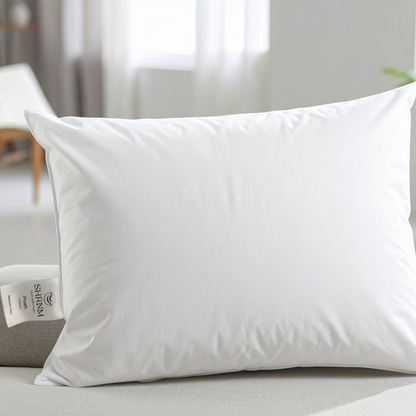 Plush Medium-Firm Goose Down Pillow 50 x 70 cm