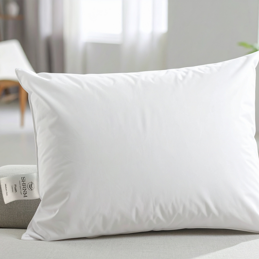 Plush Medium-Firm Goose Down Pillow 50 x 70 cm